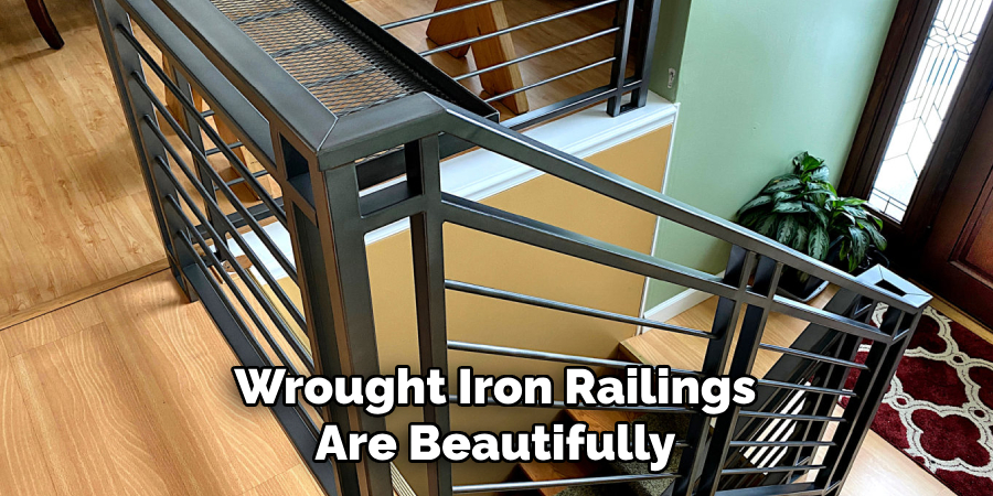 Wrought Iron Railings Are Beautifully