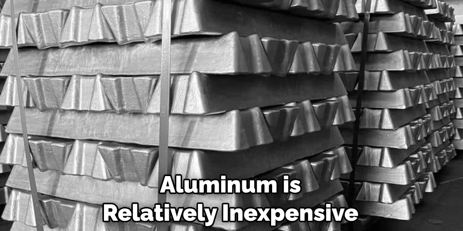 Aluminum is Relatively Inexpensive