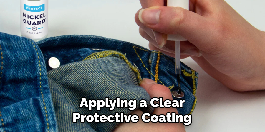 Applying a Clear Protective Coating