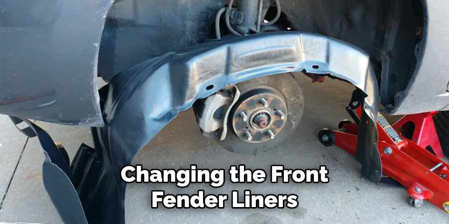 Changing the Front Fender Liners