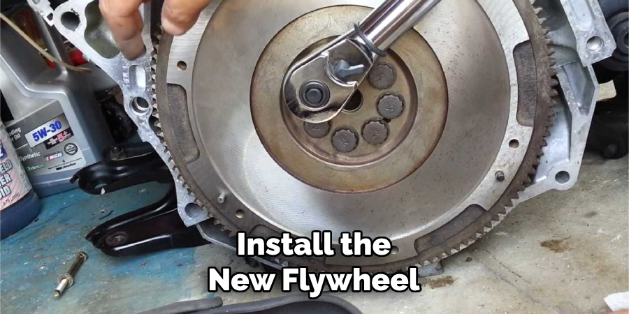 Install the New Flywheel