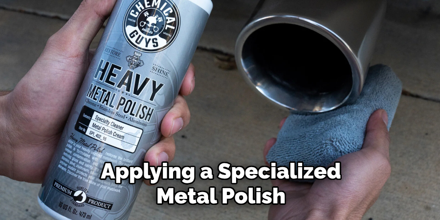 Applying a Specialized Metal Polish 