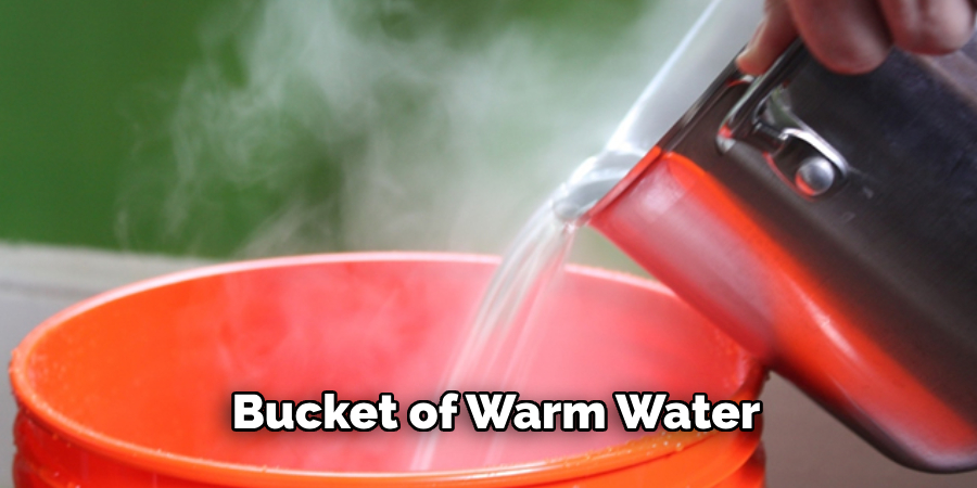 Bucket of Warm Water