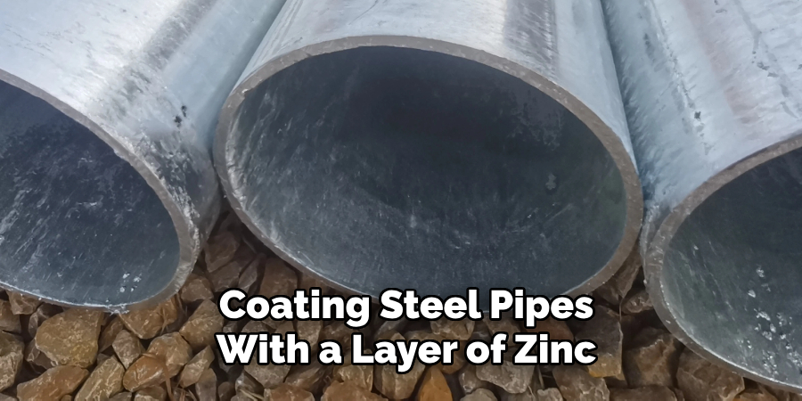 Coating Steel Pipes With a Layer of Zinc