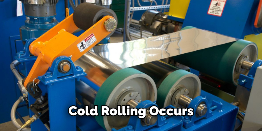 Cold Rolling Occurs 