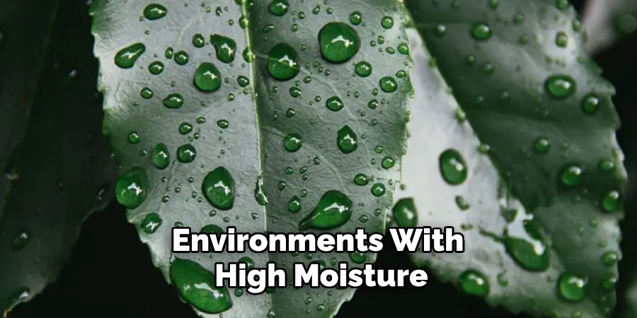 Environments With High Moisture