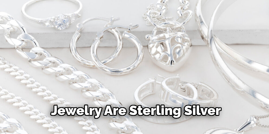 Jewelry Are Sterling Silver