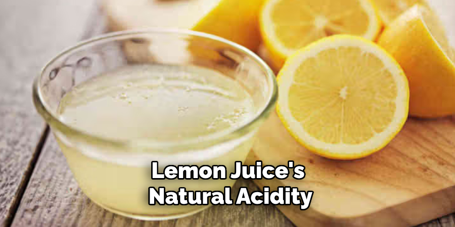 Lemon Juice's Natural Acidity