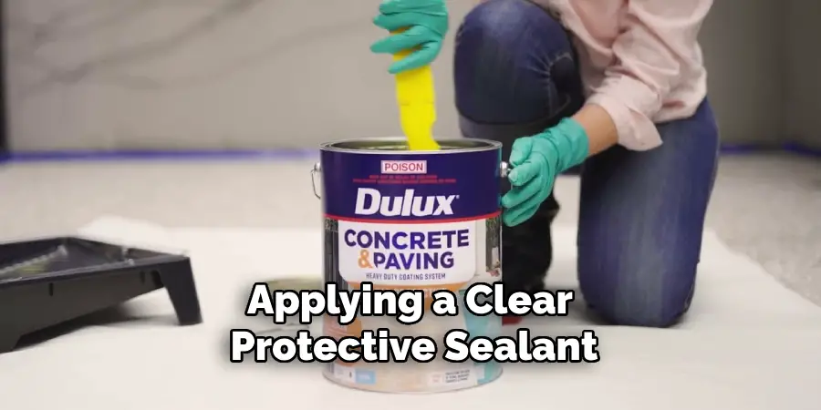 Applying a Clear Protective Sealant