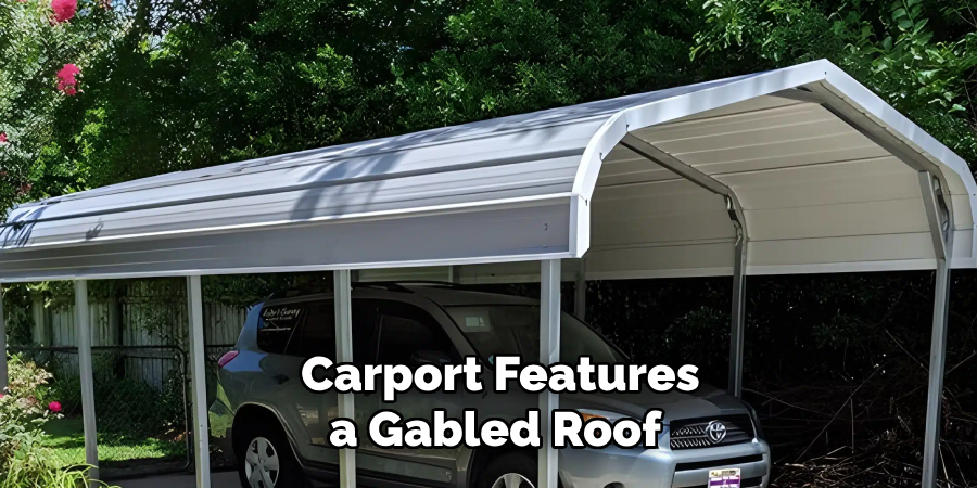 Carport Features a Gabled Roof