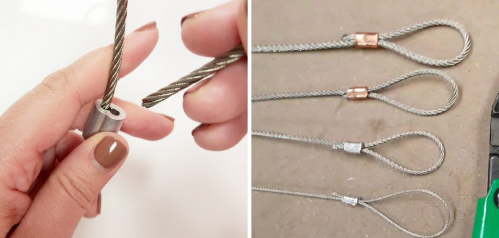 How to Crimp Steel Cable