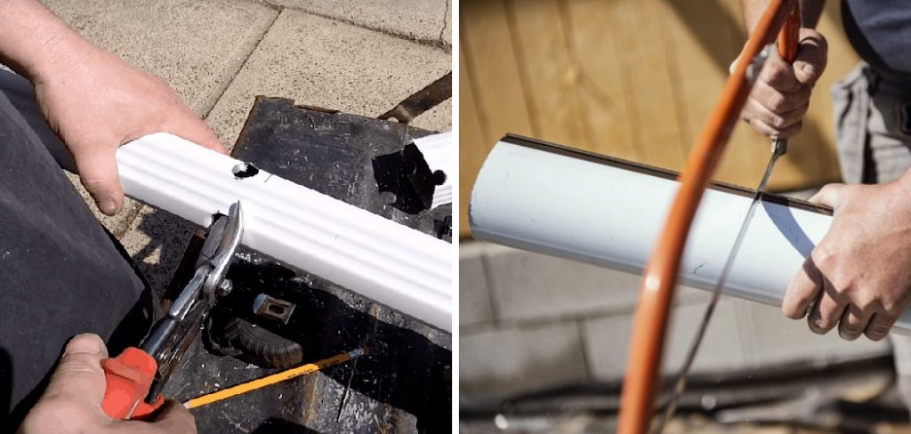 How to Cut Gutter Pipe