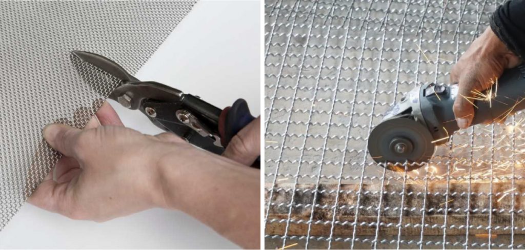 How to Cut Metal Mesh