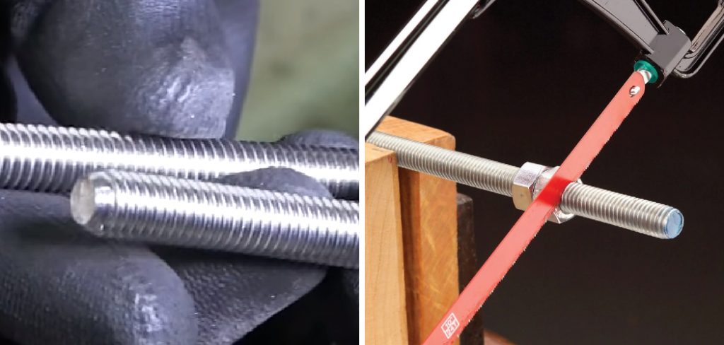 How to Cut Threaded Rod