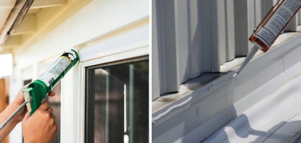 How to Seal around Metal Building Windows