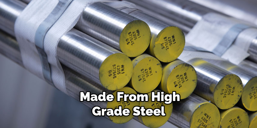 Made From High-grade Steel 