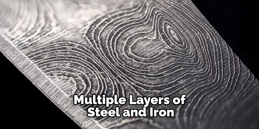 Multiple Layers of Steel and Iron