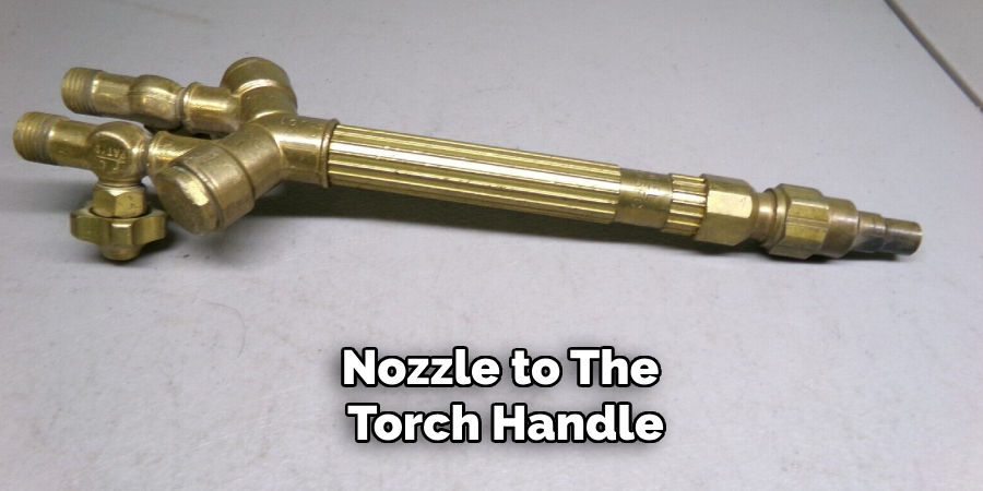 Nozzle to the Torch Handle