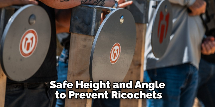 Safe Height and Angle to Prevent Ricochets