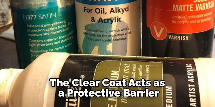 The Clear Coat Acts as a Protective Barrier