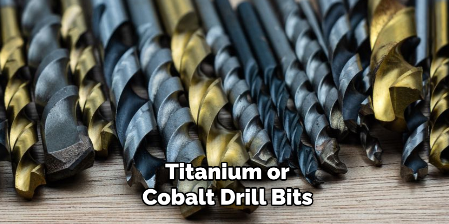 Titanium or Cobalt Drill Bits