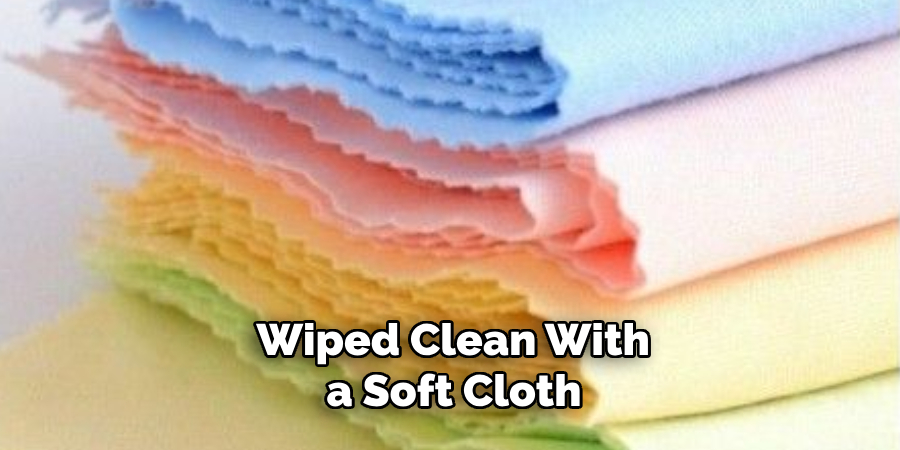 Wiped Clean With a Soft Cloth