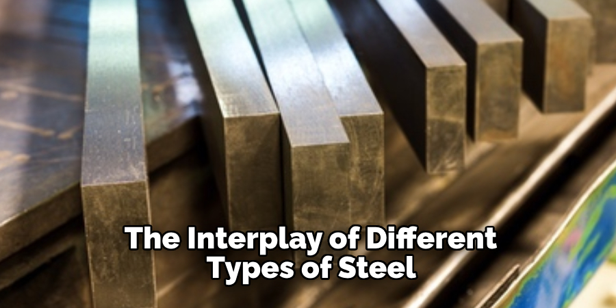 The Interplay of Different Types of Steel