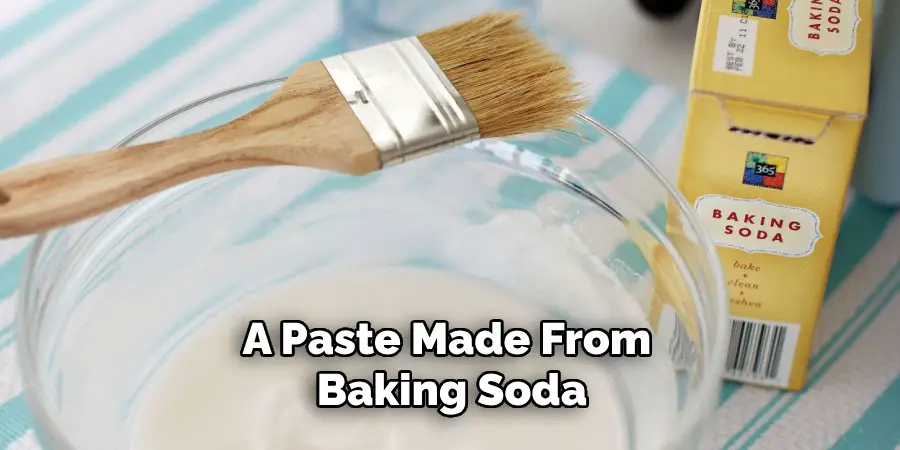 A Paste Made From Baking Soda