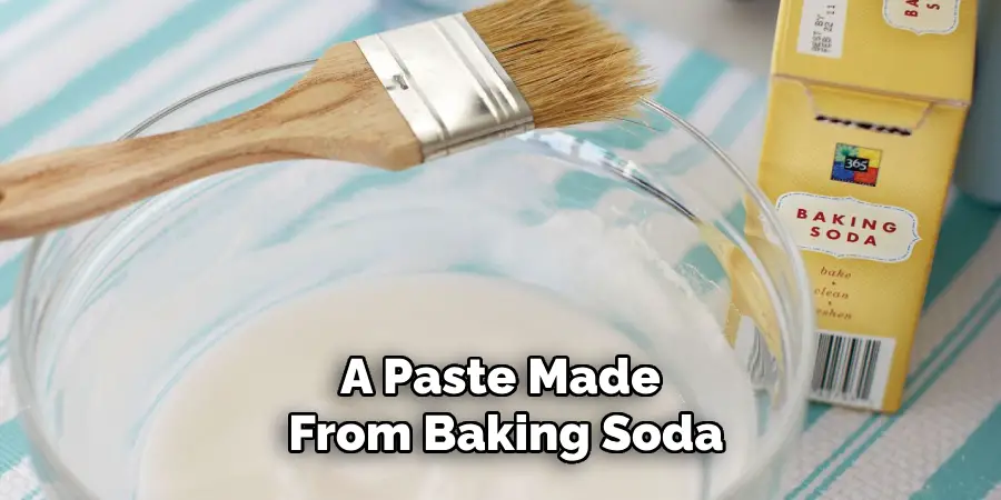 A Paste Made From Baking Soda