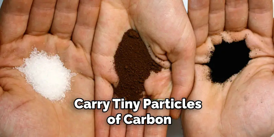 Carry Tiny Particles of Carbon