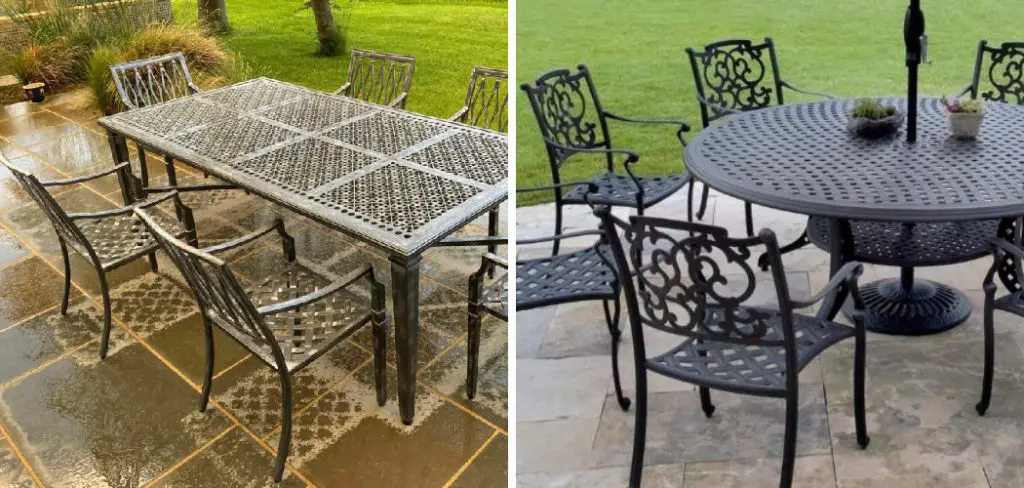 How to Clean Aluminum Patio Furniture