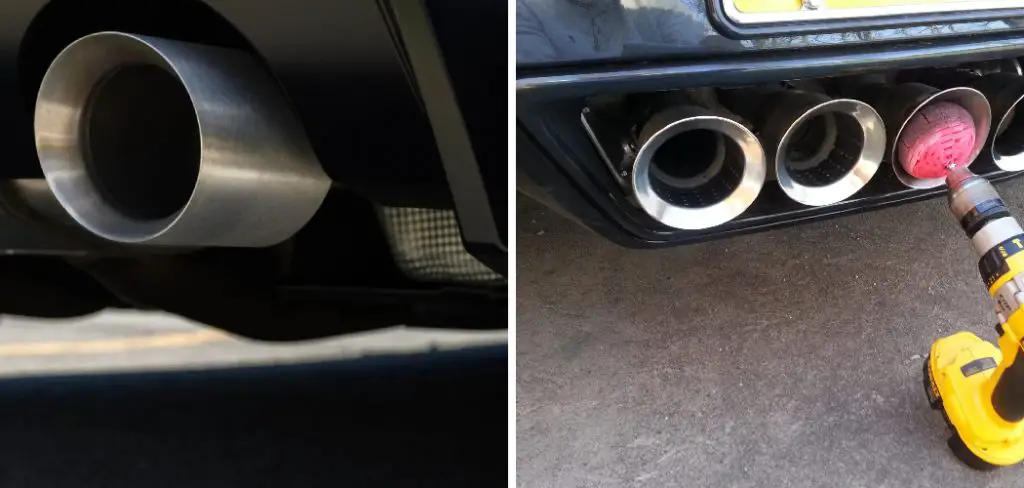 How to Clean Carbon Out of Chrome Exhaust Pipes