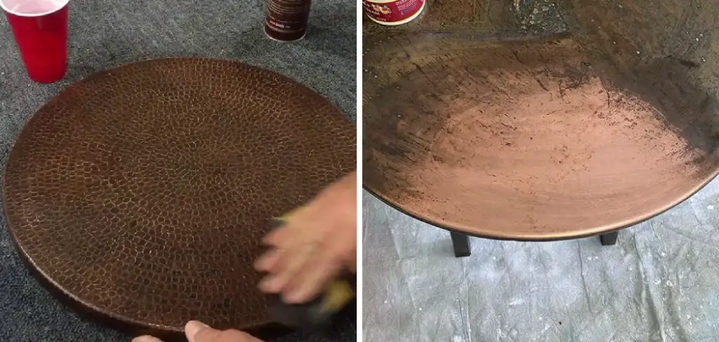 How to Clean Copper Table