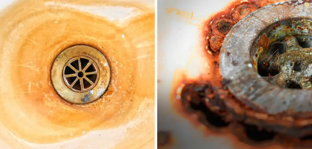 How to Remove Rust From Sink Drain