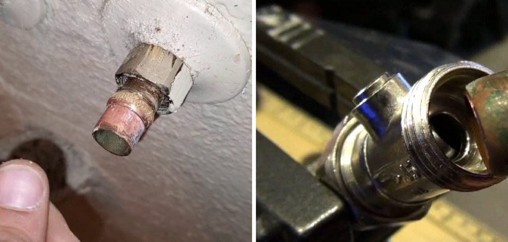 How to Remove a Compression Fitting from a Copper Pipe