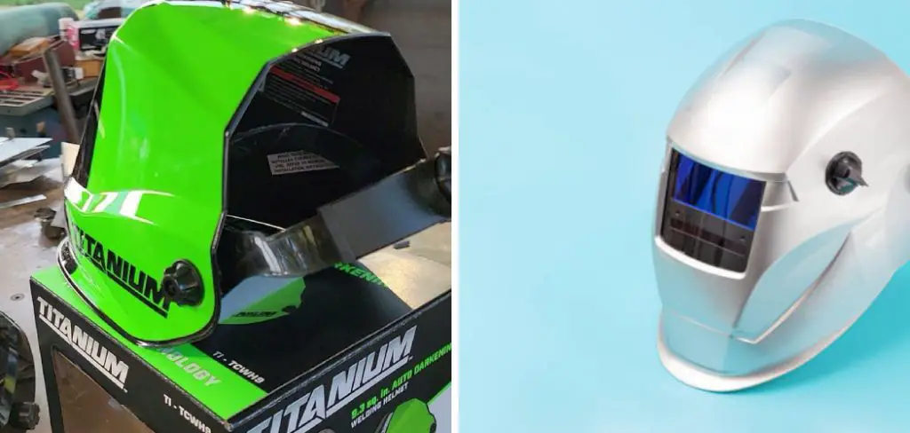 How to Turn Off Titanium Welding Helmet