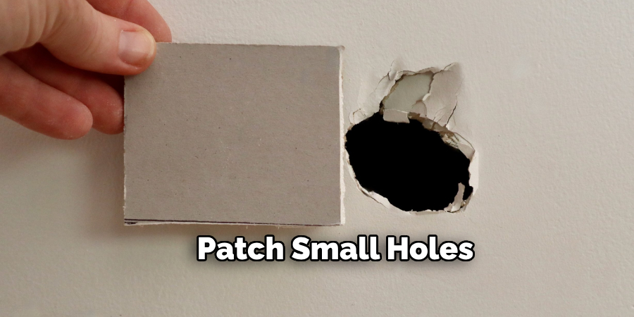 Patch Small Holes