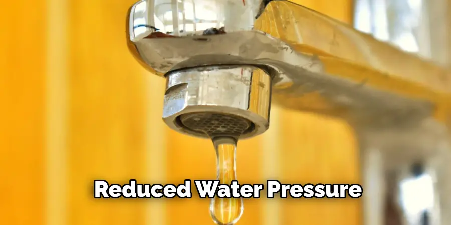 Reduced Water Pressure