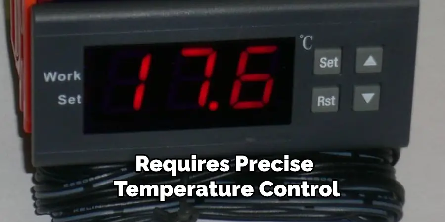 Requires Precise Temperature Control