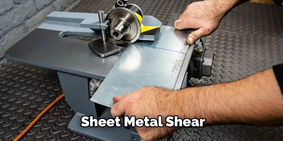 Sheet Metal Shear