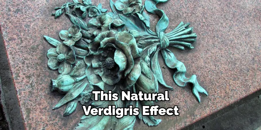 This natural verdigris effect