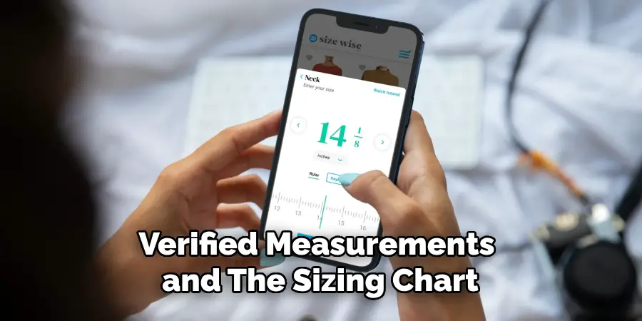 Verified Measurements and the Sizing Chart