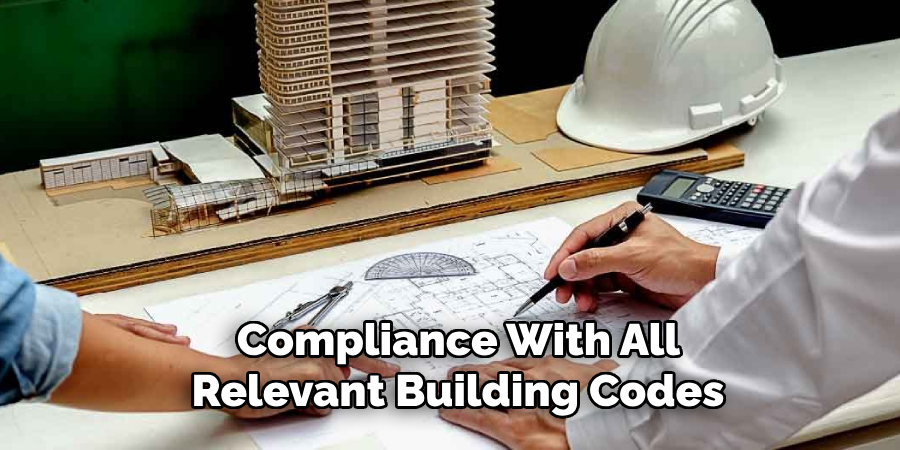  Compliance With All Relevant Building Codes