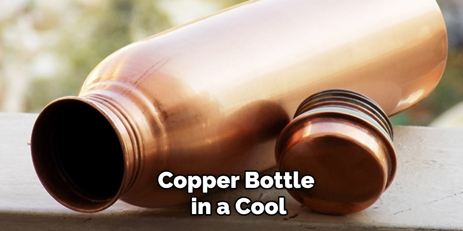 Copper Bottle in a Cool