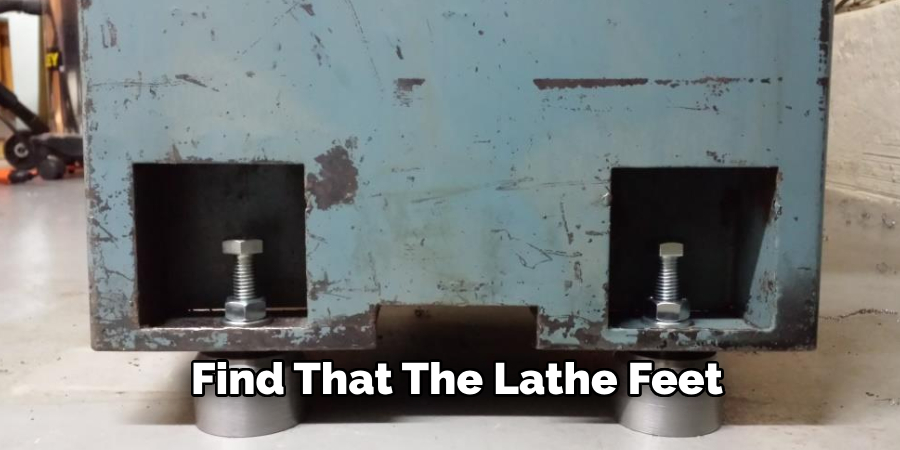 Find That the Lathe Feet