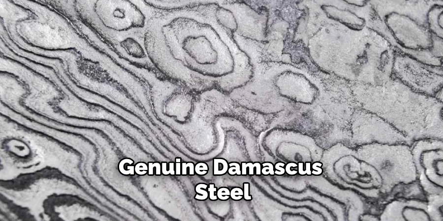 Genuine Damascus Steel