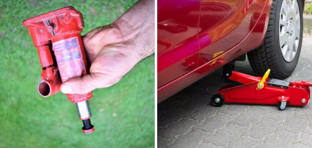 How to Make a Hydraulic Jack Go Down