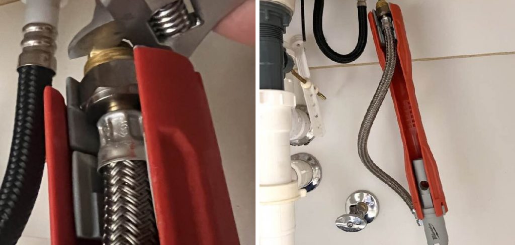 How to Tighten Kitchen Faucet Nut Under Sink