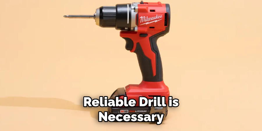 Reliable Drill is Necessary