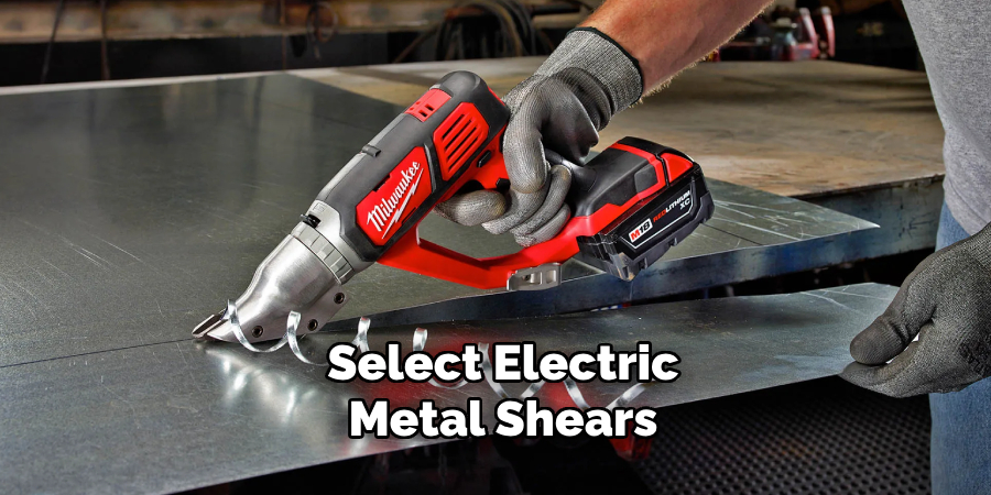 Select Electric Metal Shears 